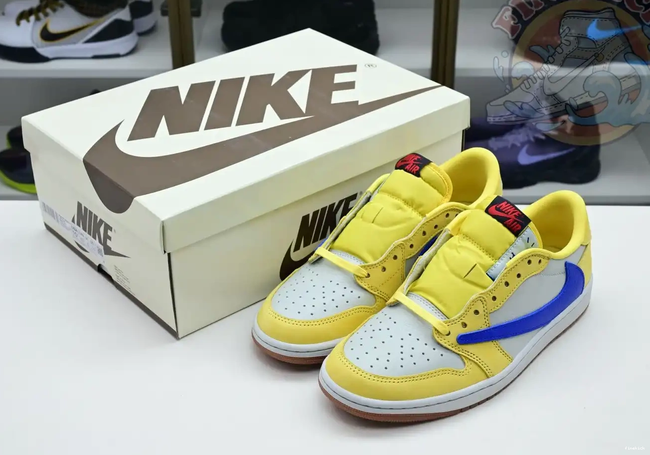 Travis Air x 1Low Scott Jordan Canary Jordan 0617
